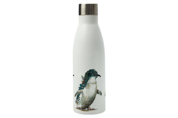 Термос-бутылка вакуумная Пингвины (цветной)